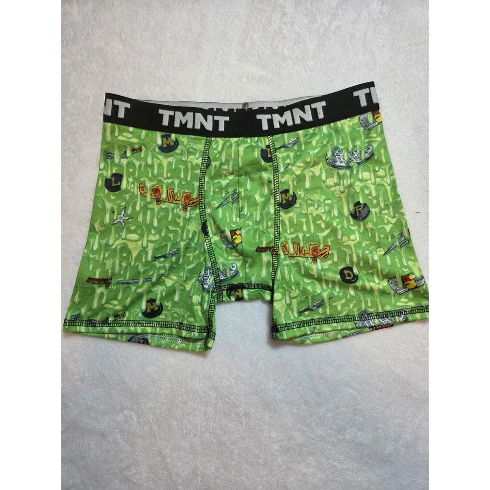 211 TMNT Mutant Mayhem Boys Boxer Briefs 4 Pack Size L 10/12 Ninja Turtles